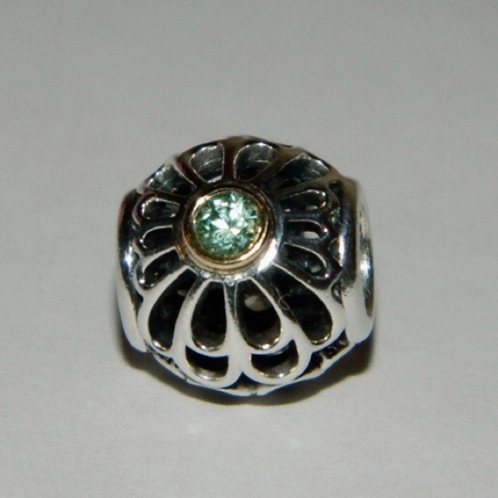 Authentic Pandora Vintage Allure 14k 925 Charm - Picture 2 of 4